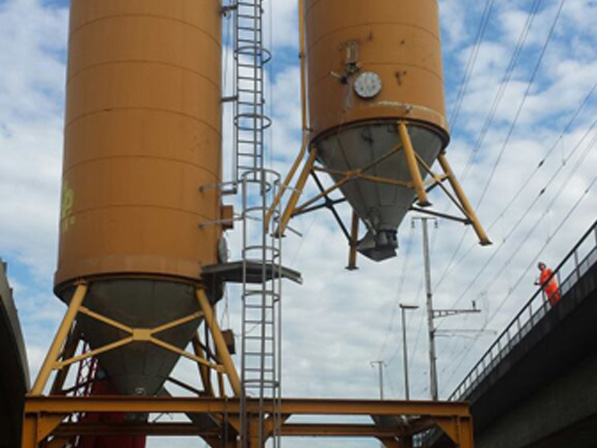 Oktober 2014, Rückbau Silo, Kaiserangst (AG)