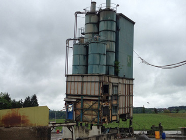 Juli 2013, Rückbau Betonanlage, Niederbüren (SG)